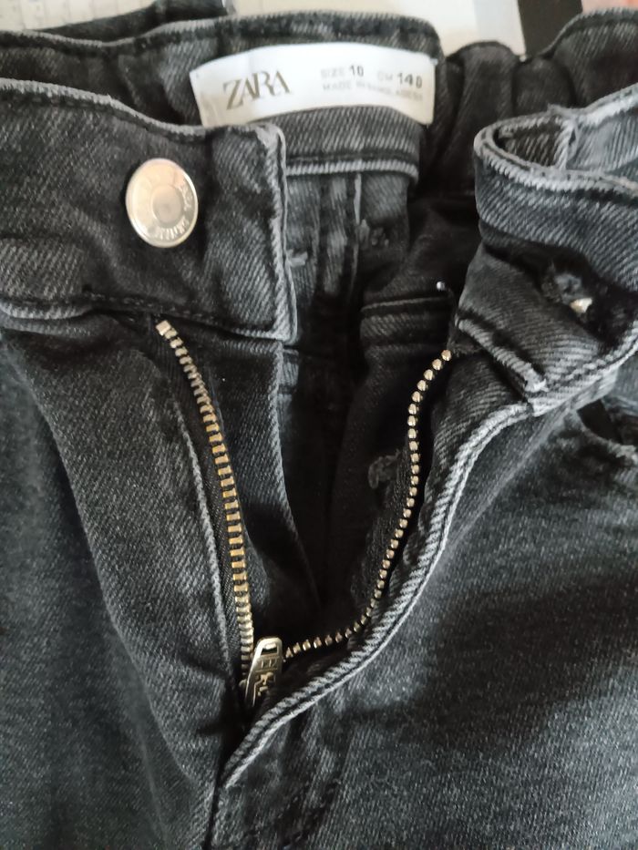 Jean cargo  fille zara 10ans - photo numéro 3