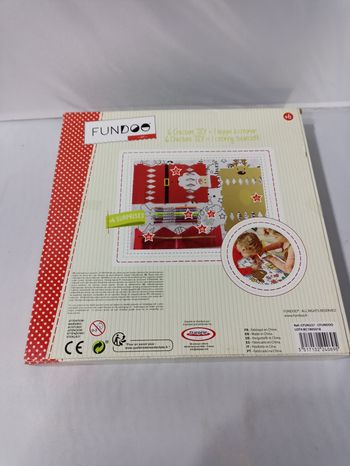 Nappe et crackers noël a créer