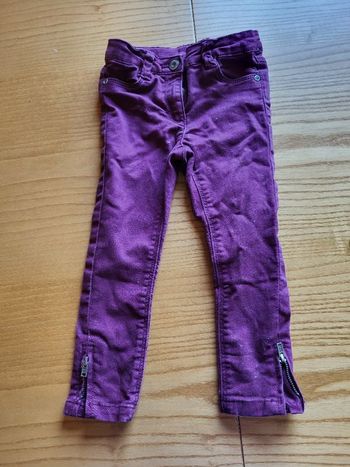 Joli jeans bordeaux