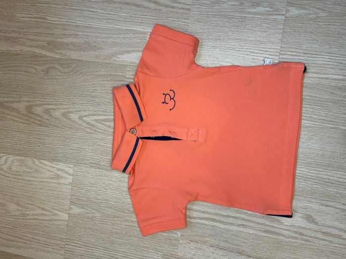 Polo orange bébé garçon Noukie's taille 6 mois