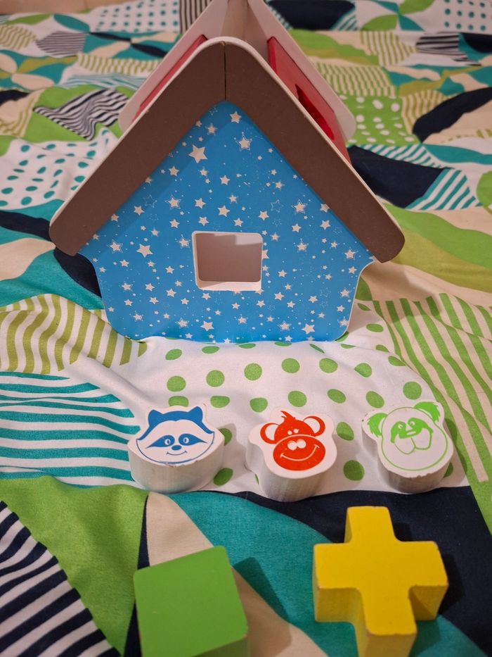 Jeux éducatif maison de formes - photo numéro 4
