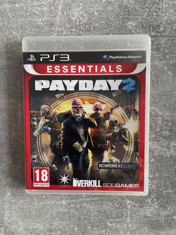 Jeu pour Sony PS3, Payday 2 édition essentials en français.
