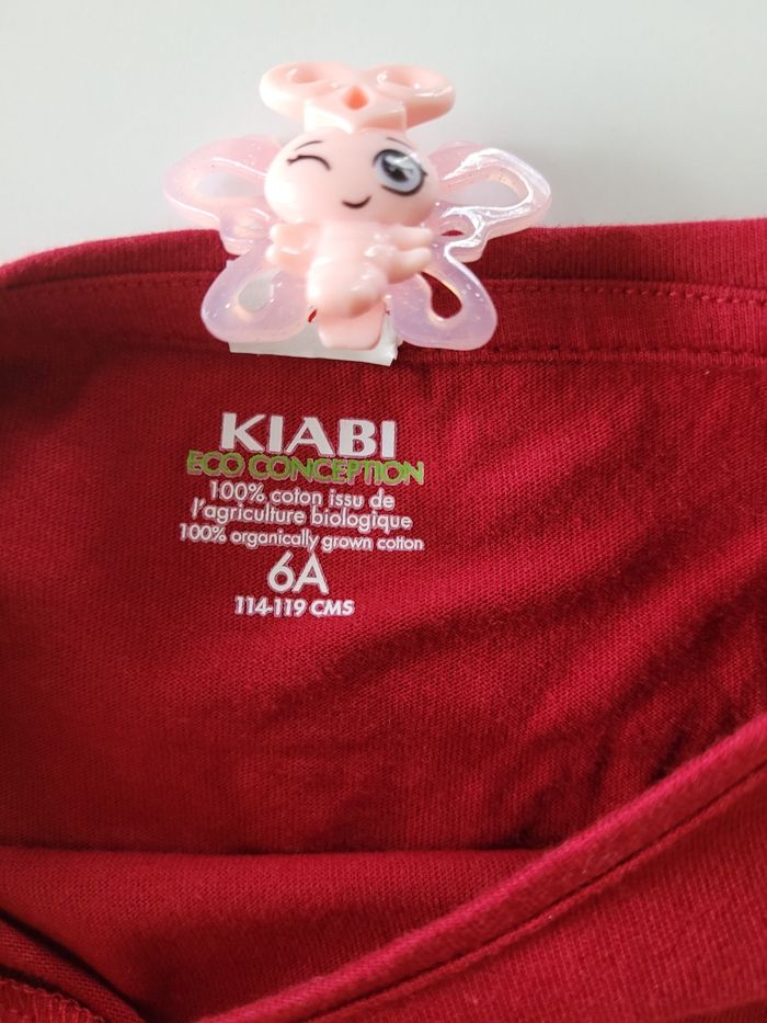 Haut ML bordeaux 6 ans - photo numéro 4