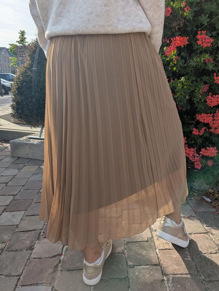 Jupe longue plissée Vienne camel
TU - photo numéro 5