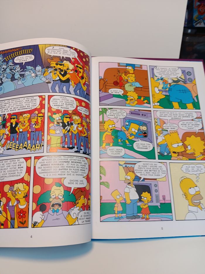 Livre Bande dessinée les Simpson Trop forts - photo numéro 5