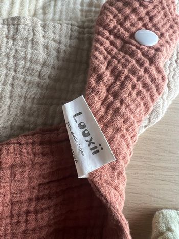 Lot de 8 bavoirs en Gaze de coton