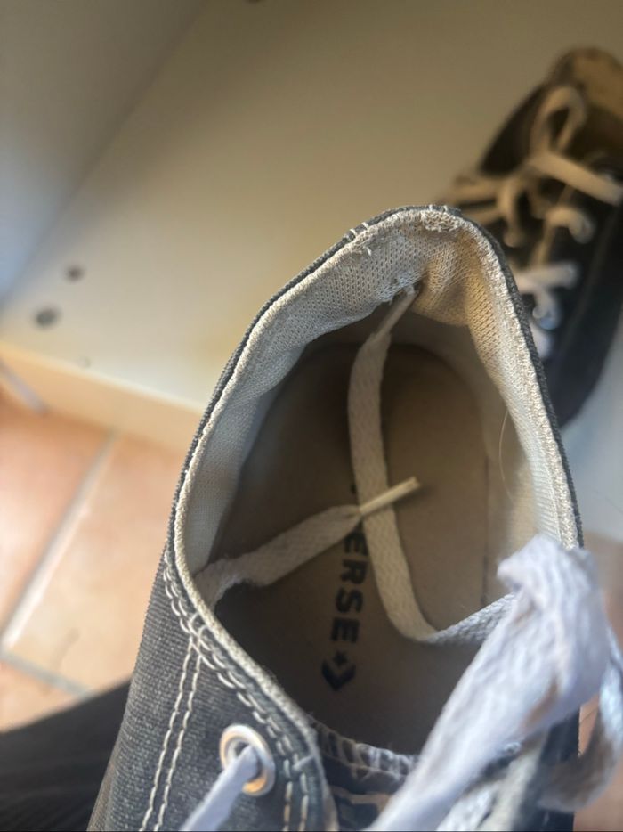 Converse noir basse - photo numéro 3
