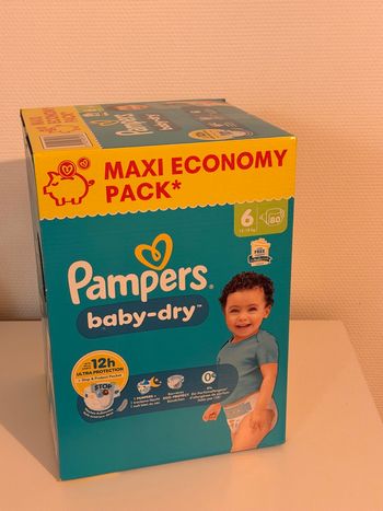 Pampers baby dry taille 6
