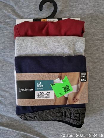 Lot de slip homme
