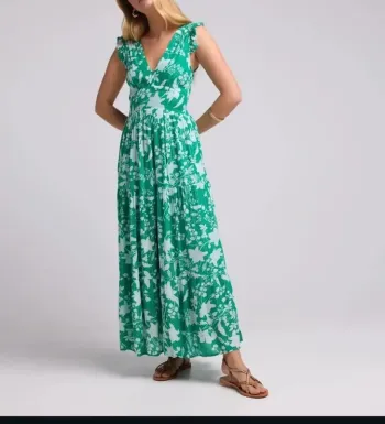Robe longue navyparis