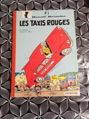 BD les taxis rouges de Benoît Briefer édition Dupuis 1977