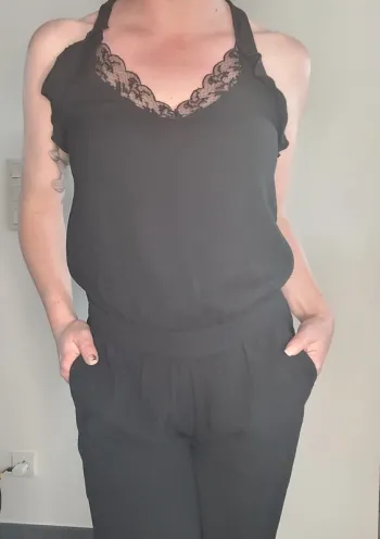 Combinaison teddy Smith taille S noir dentelle