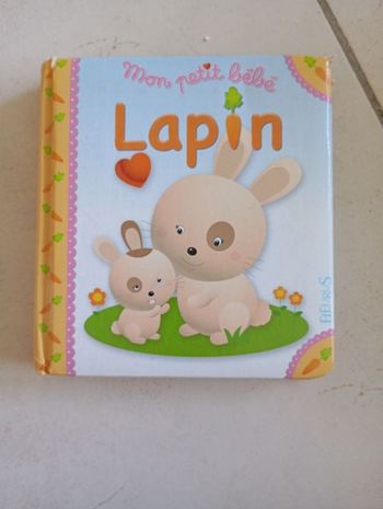 Livre mon petit bébé lapin chez fleurus