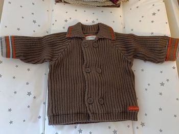 Gilet bébé 1 mois orchestra