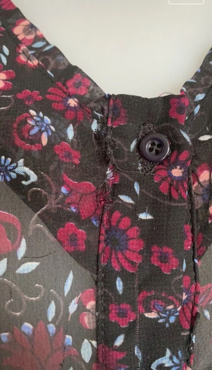 Magnifique blouse fleurie - photo numéro 3