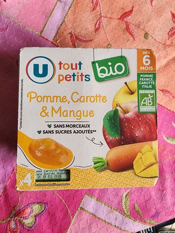 Compote pour bebe 