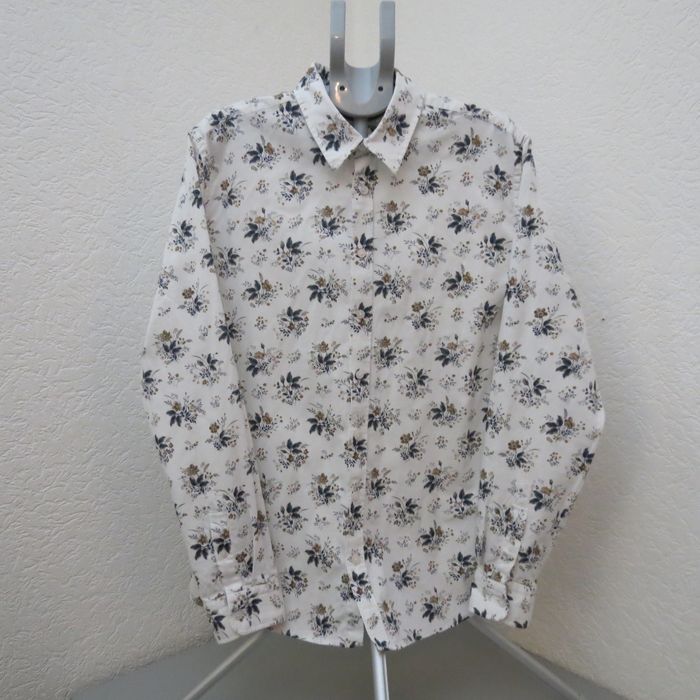 🌿 Chemise Devred 1902 – Taille XL – Élégante & Fleurie