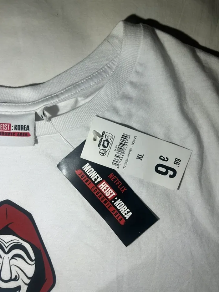 T-shirt la casa de papel netflix - photo numéro 6