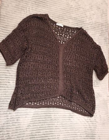 Pull filet ou Pardessus