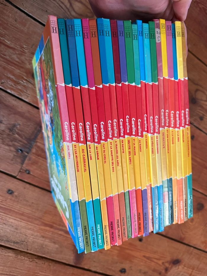 Bon état - lot incroyable de 21 titres collection Caroline livres bd albums couleurs - photo numéro 7