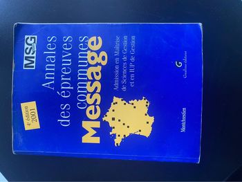 Annales des épreuves communes