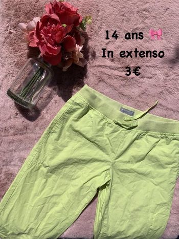 Pantalon 🎀 14 ans 🎀 In extenso