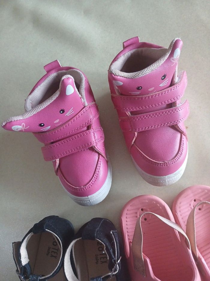 Lot de 3 paires de chaussures 🩰 fille - photo numéro 2