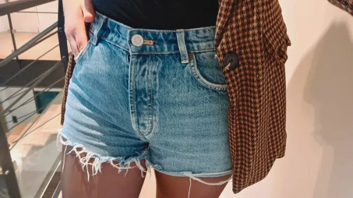 Short jeans zara - photo numéro 10