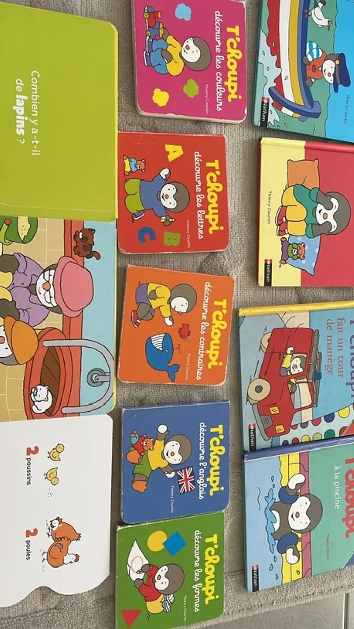 Lot 26 livres T’choupi Nathan - photo numéro 5
