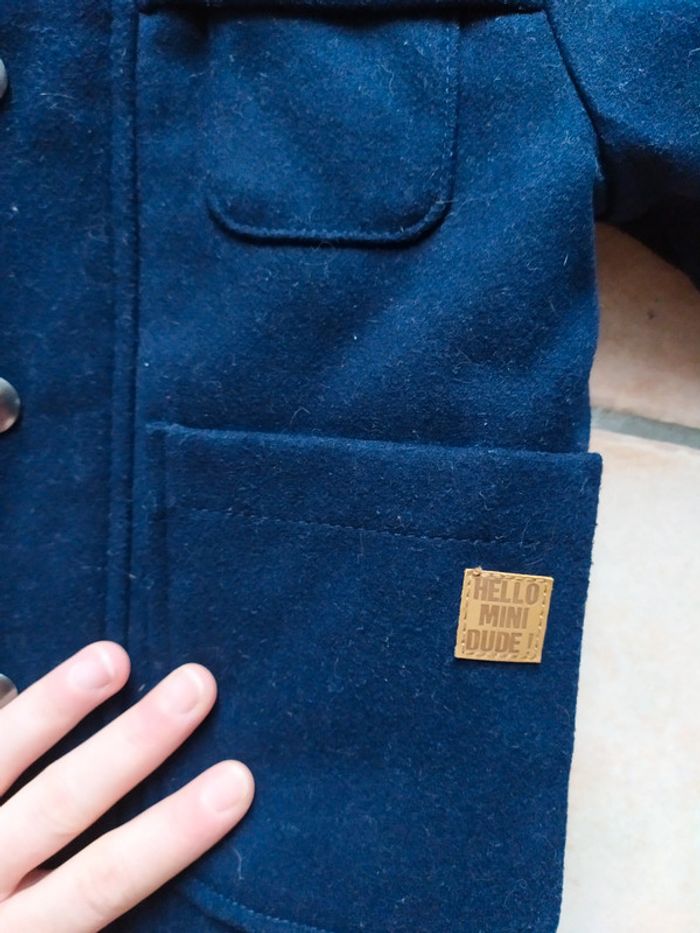 Manteau hiver kiabi bleu - photo numéro 2