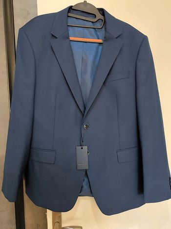 Veste couleur pétrol costume taille 42 neuf benetti