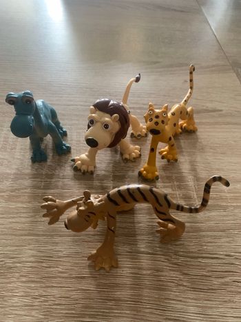 Lot de 4 animaux rigolo Gosnell