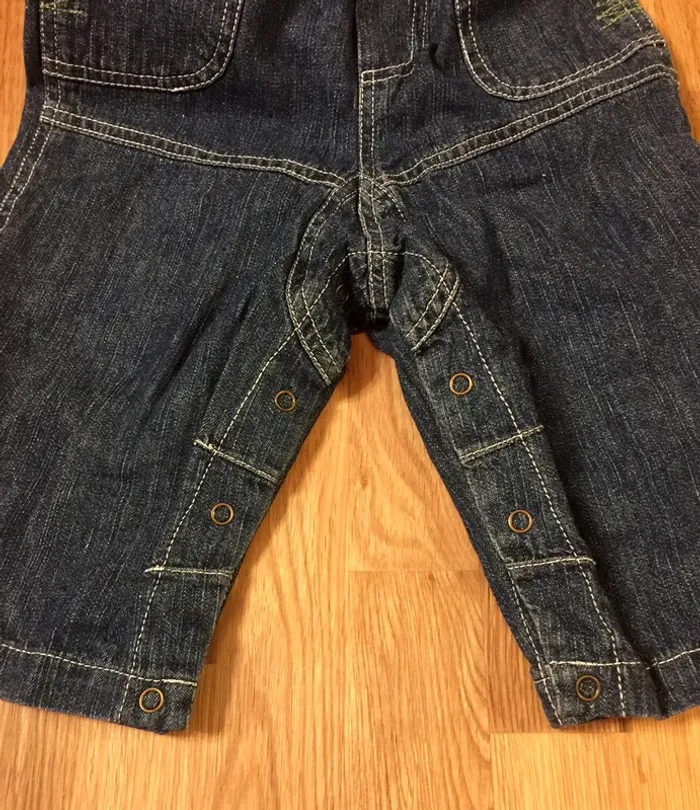 Salopette en jean enfant 24 mois - photo numéro 5