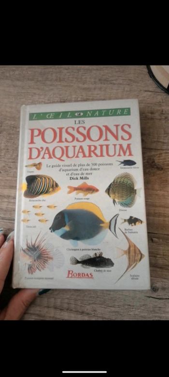 Livre les poissons d'aquarium passionnée d aquariophilie bac 1
