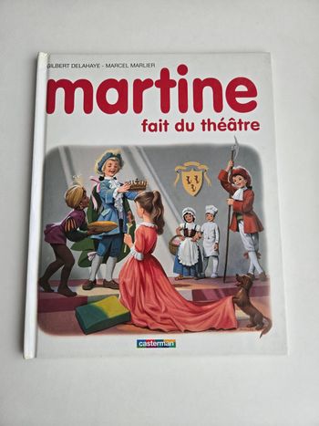 Livre Martine fait du théâtre