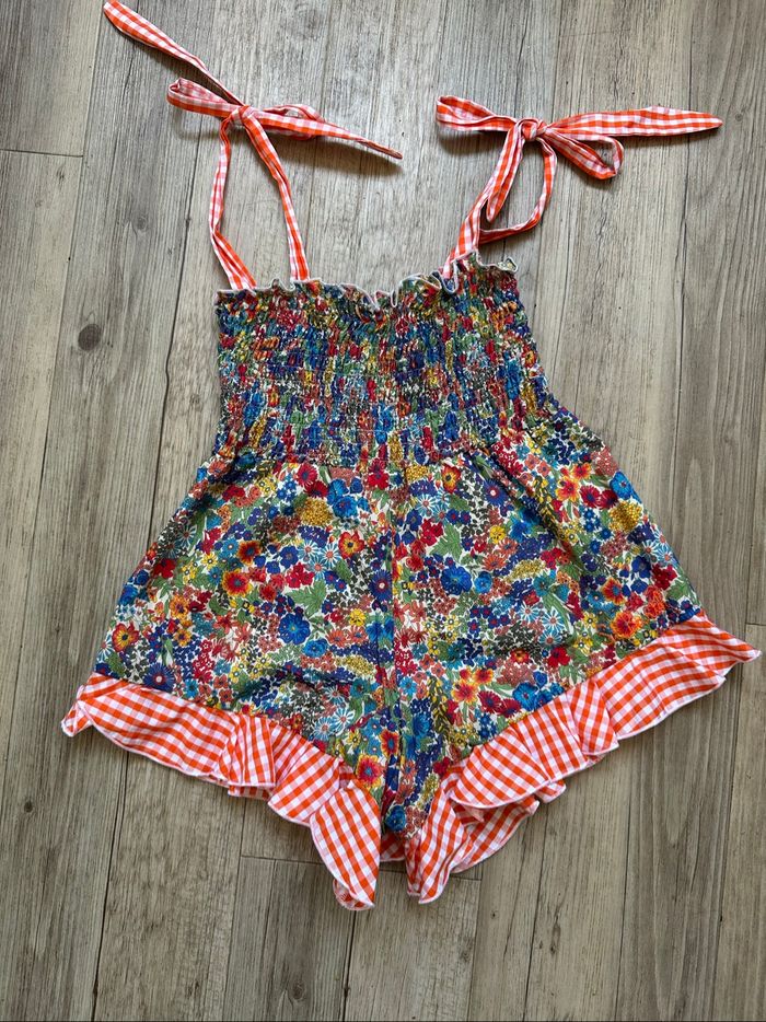 Combishort liberty Vichy 4 ans mc2 saint barth - photo numéro 2