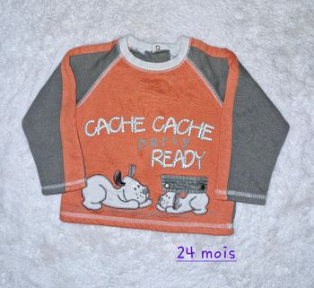 Pull sweat garçon 24 mois 