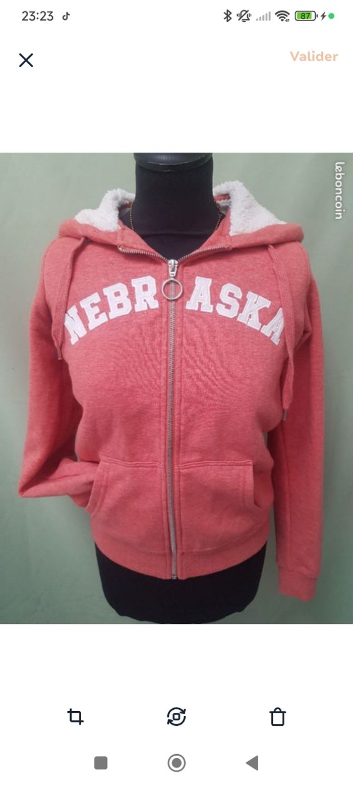 Veste fourrée corail - Pimkie