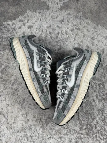 Nike P-6000 Running Flat Pewter - Grey & Green & Beige