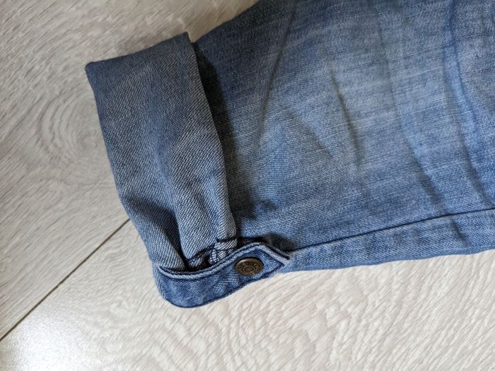 Ensemble jean et chemise à carreaux bébé 6 mois - photo numéro 5