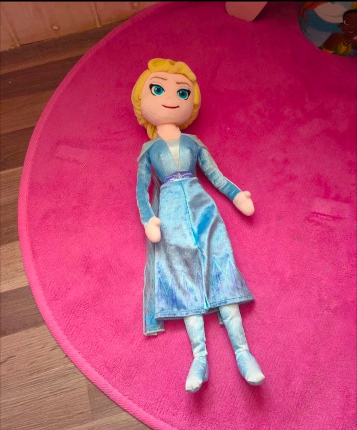 Poupée chiffon la reine des neiges