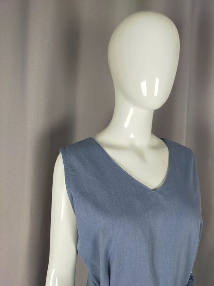 Robe bleue ceinturée – Froggy – Taille 2 - photo numéro 20