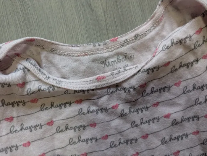 Lot de 3 bodies manches courtes kimbaloo 18 mois - photo numéro 3