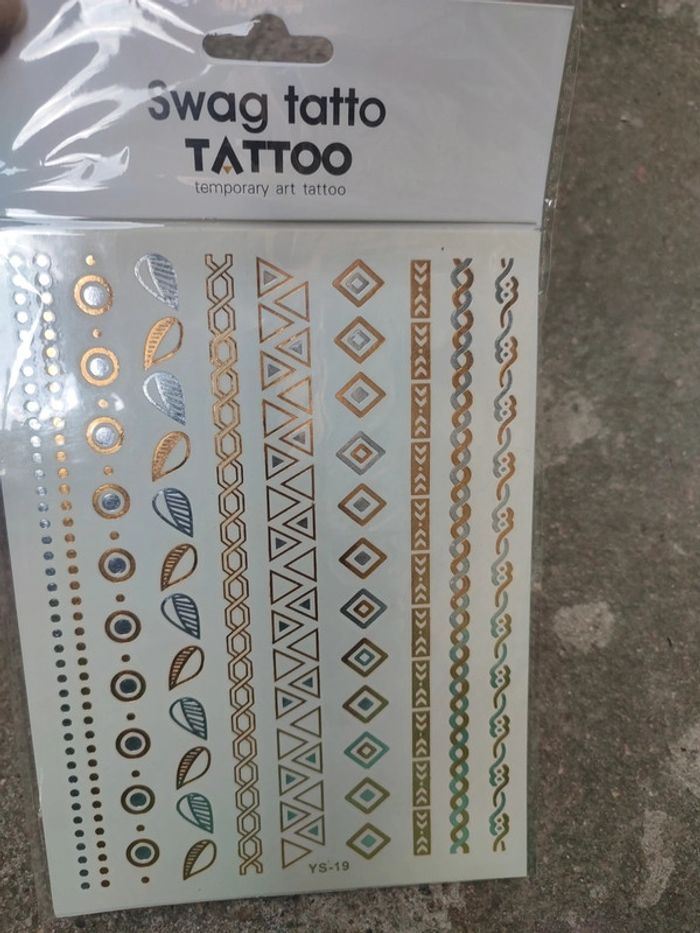 Tatouage plaquette temporaire - photo numéro 4