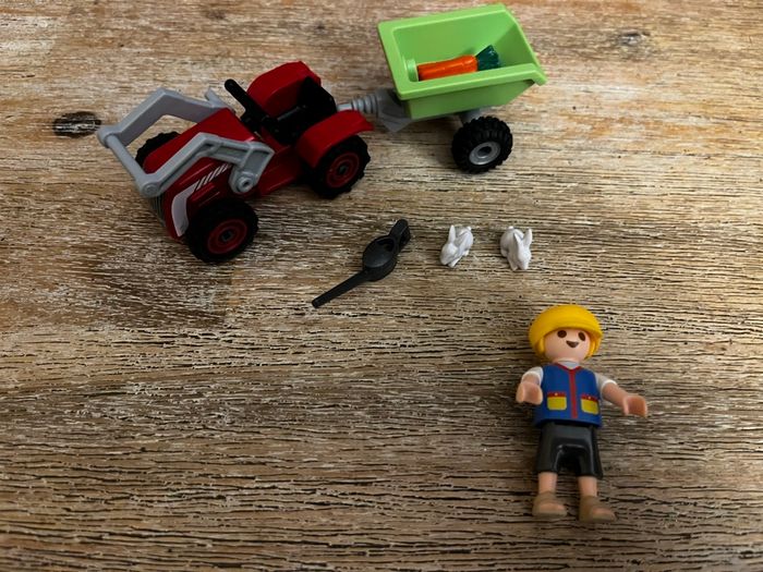 Mini tracteur playmobil