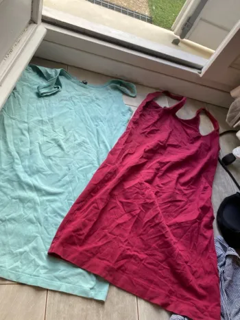 Lot de deux robes débardeur, taille M