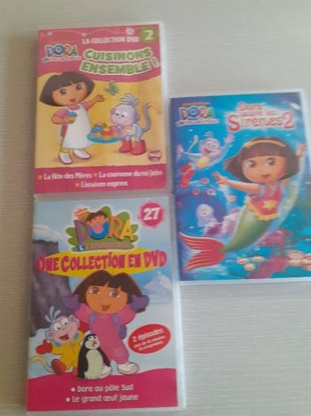 Lot 3 DVD Dora l exploratrice