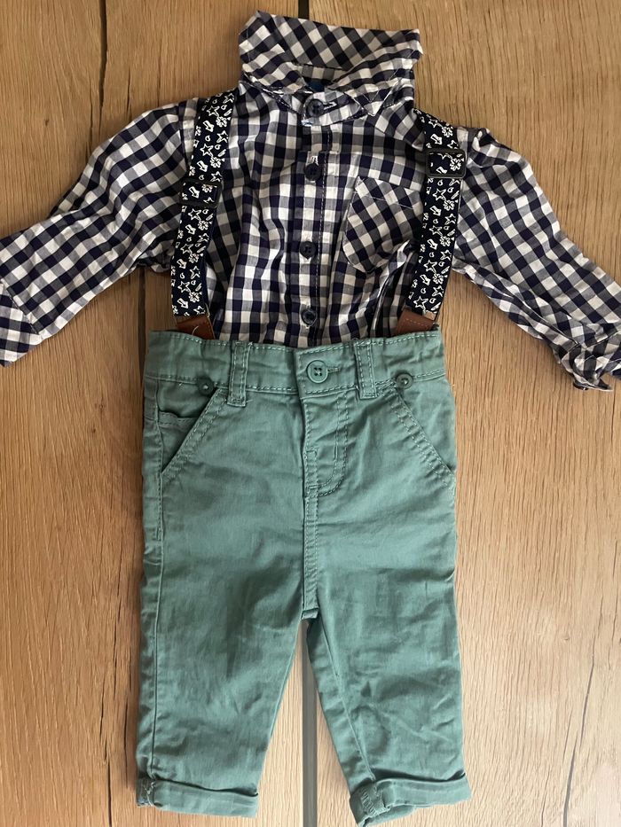 Ensemble pantalon et chemise