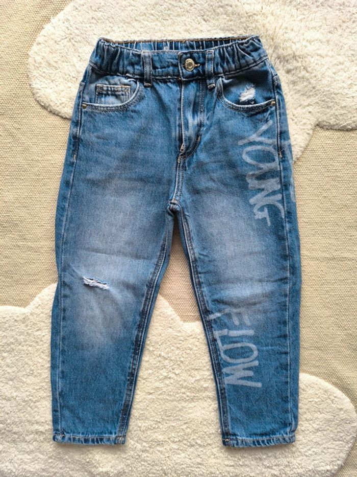 Jean destroyed Zara / bleu / taille 4 ans