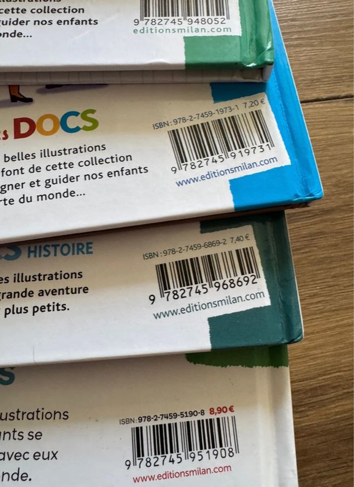 Lot livres mes p’tits docs Nathan - photo numéro 11